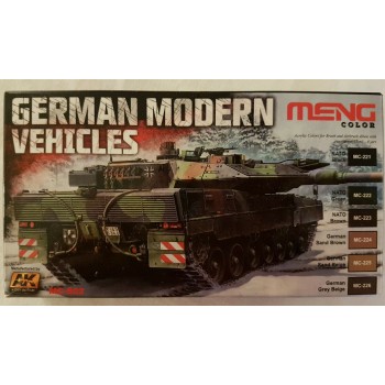 Meng MC-802 German Modern Vehicles 6 x 17 ml